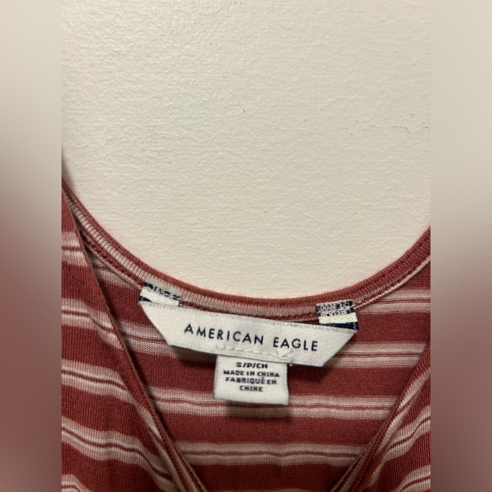 american eagle small red and white dress! - Picture 3 of 3
